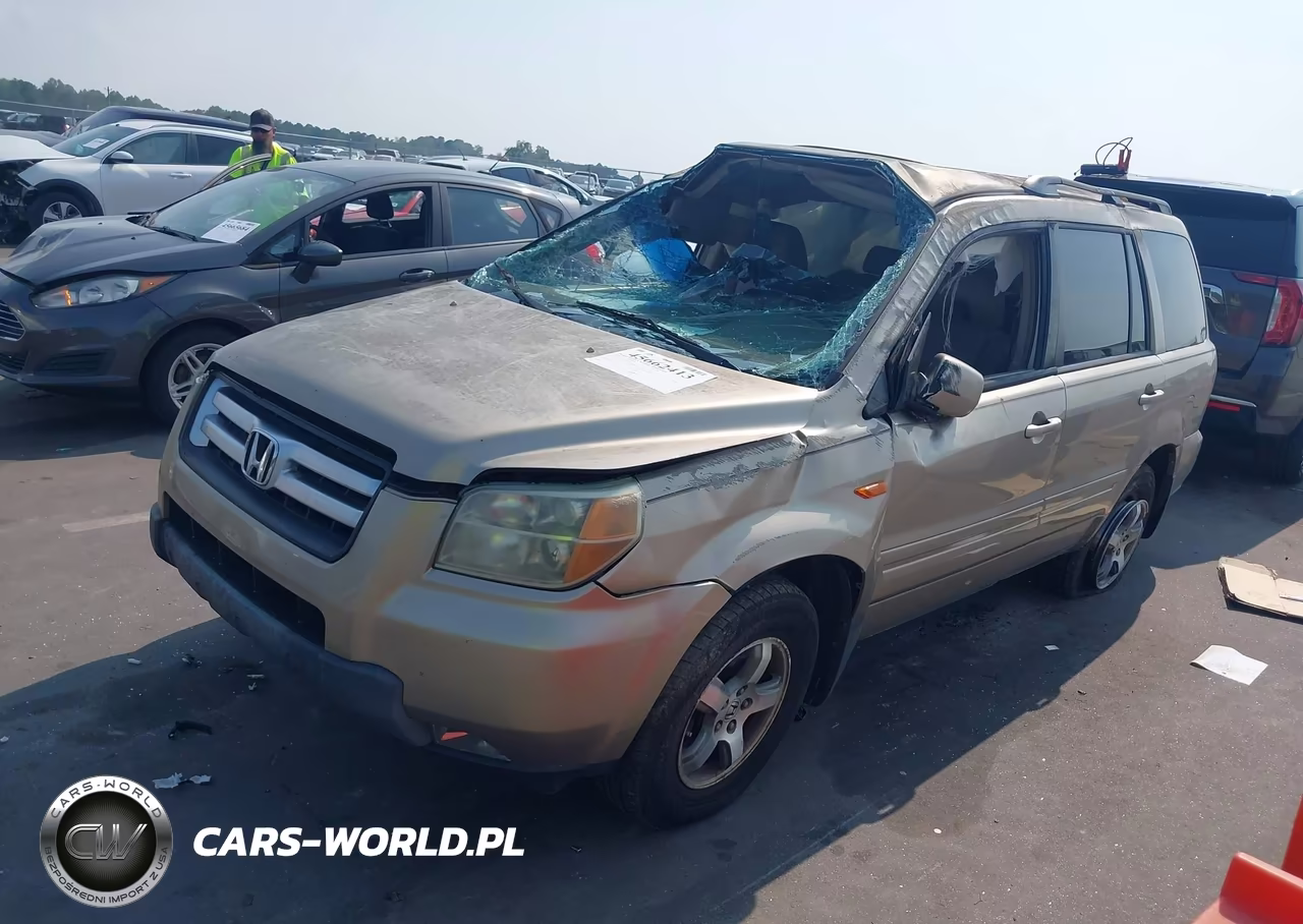 2006 Honda Pilot Ex-L VIN:5FNYF28656B000575 - 2
