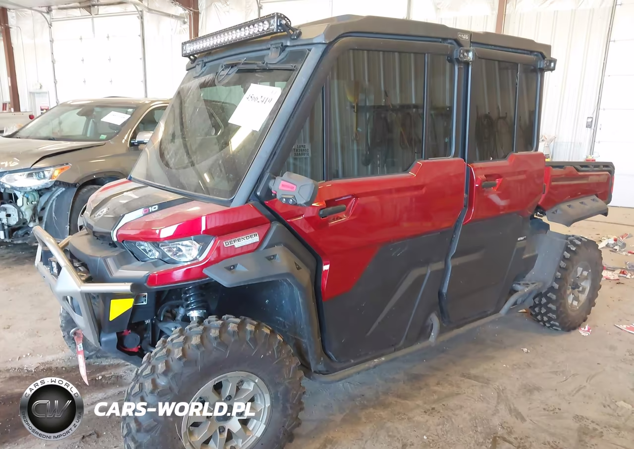 2024 Can-Am Defender Max Limited Cab Hd10-Lone Star Hd10 VIN:3JBUUAX44RK018921 - 2