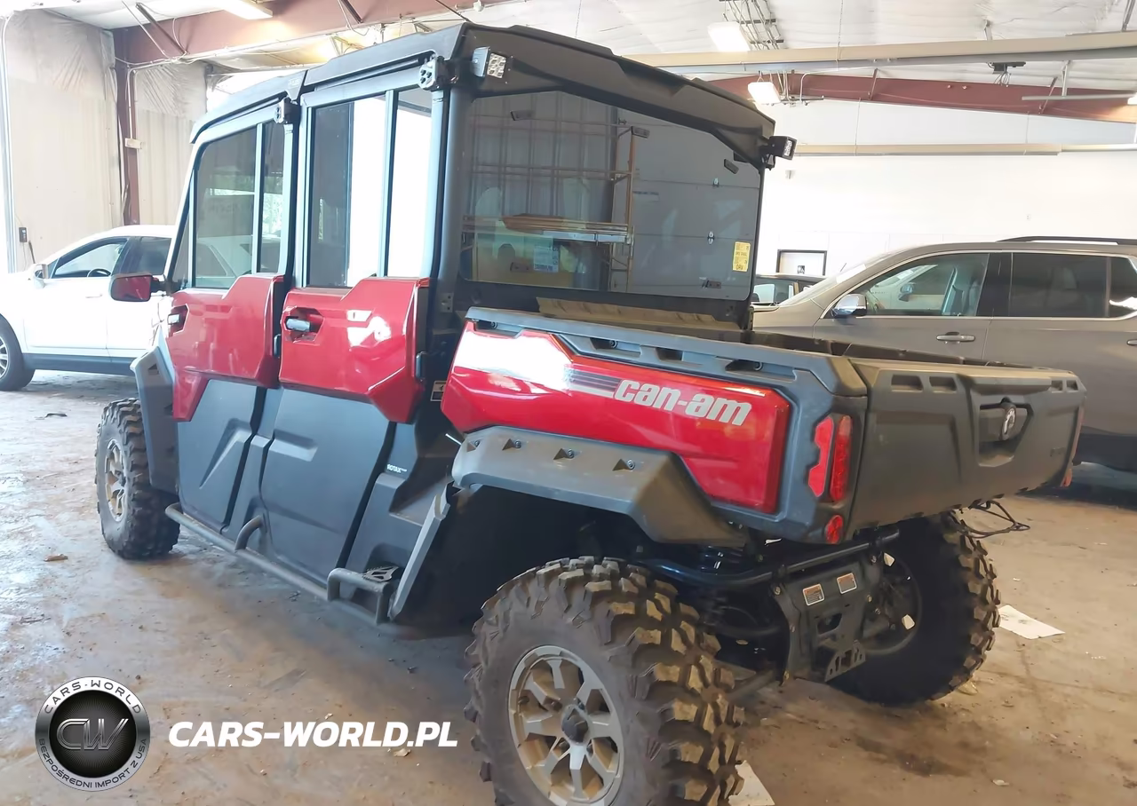 2024 Can-Am Defender Max Limited Cab Hd10-Lone Star Hd10 VIN:3JBUUAX44RK018921 - 3
