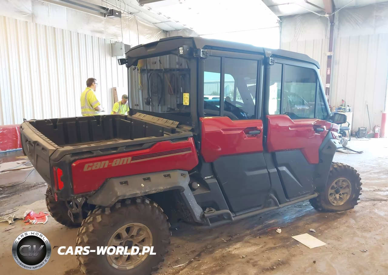 2024 Can-Am Defender Max Limited Cab Hd10-Lone Star Hd10 VIN:3JBUUAX44RK018921 - 4