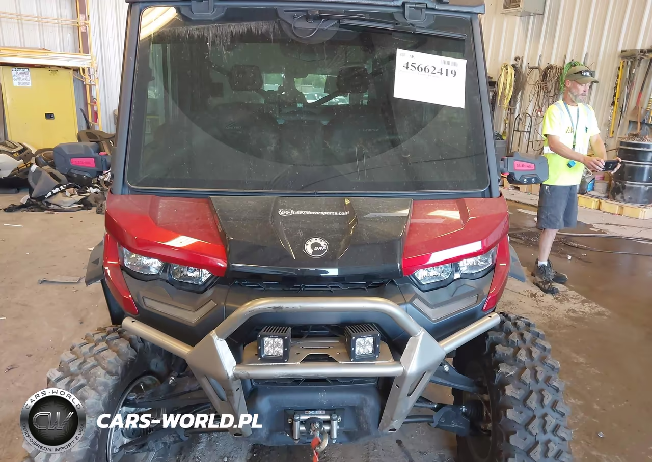 2024 Can-Am Defender Max Limited Cab Hd10-Lone Star Hd10 VIN:3JBUUAX44RK018921 - 5