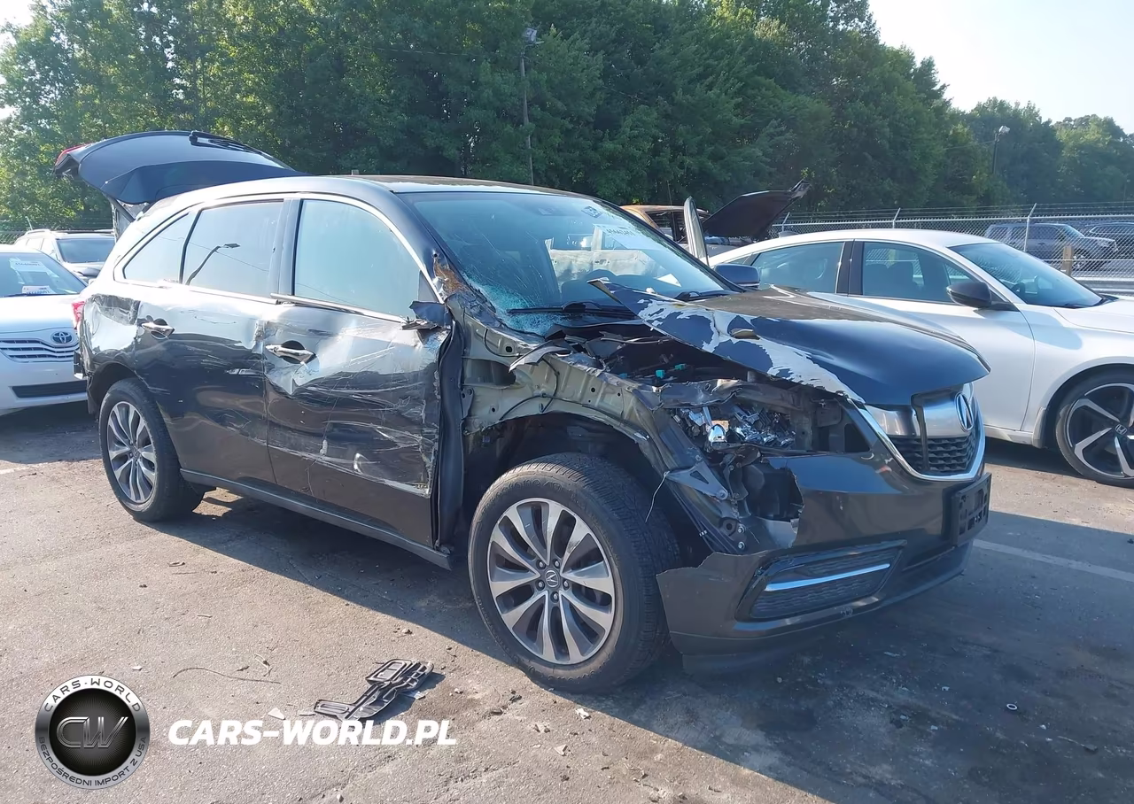 2014 Acura Mdx Technology Package VIN:5FRYD4H45EB017602 - 6