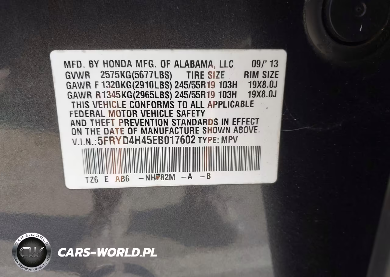 2014 Acura Mdx Technology Package VIN:5FRYD4H45EB017602 - 9