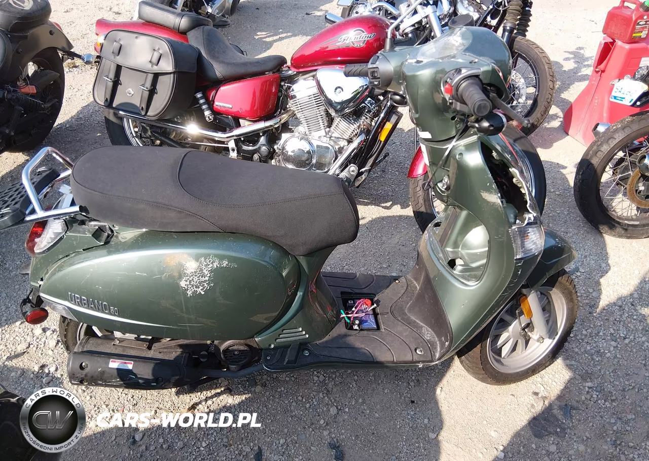 2022 Genuine Scooter Co. Urbano 50I VIN:L4HGETC16N6000147 - 12