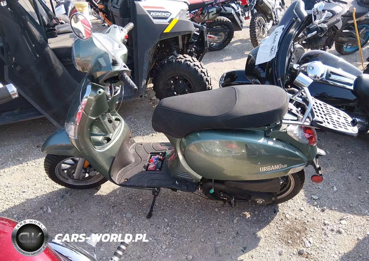 2022 Genuine Scooter Co. Urbano 50I VIN:L4HGETC16N6000147 - 13