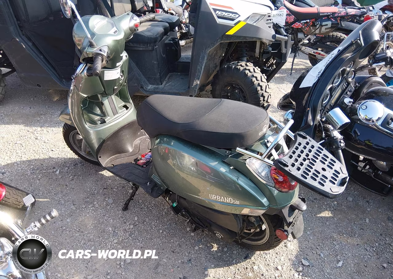 2022 Genuine Scooter Co. Urbano 50I VIN:L4HGETC16N6000147 - 3