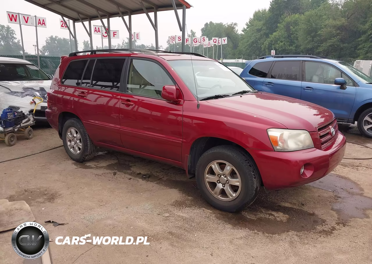 2007 Toyota Highlander V6 (2 Rows) (A5)