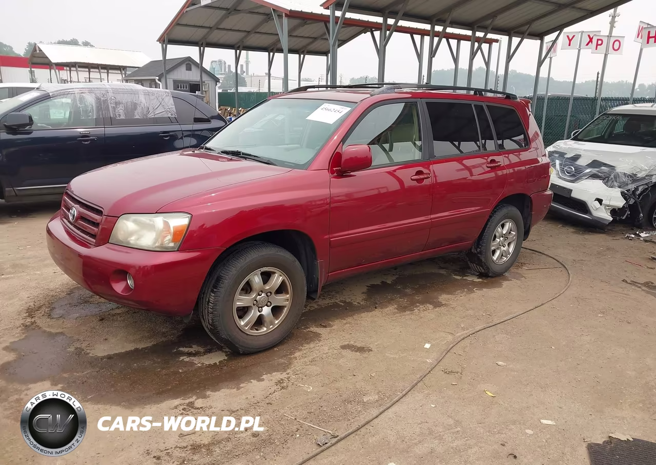 2007 Toyota Highlander V6 (2 Rows) (A5) VIN:JTEHP21A770216712 - 2
