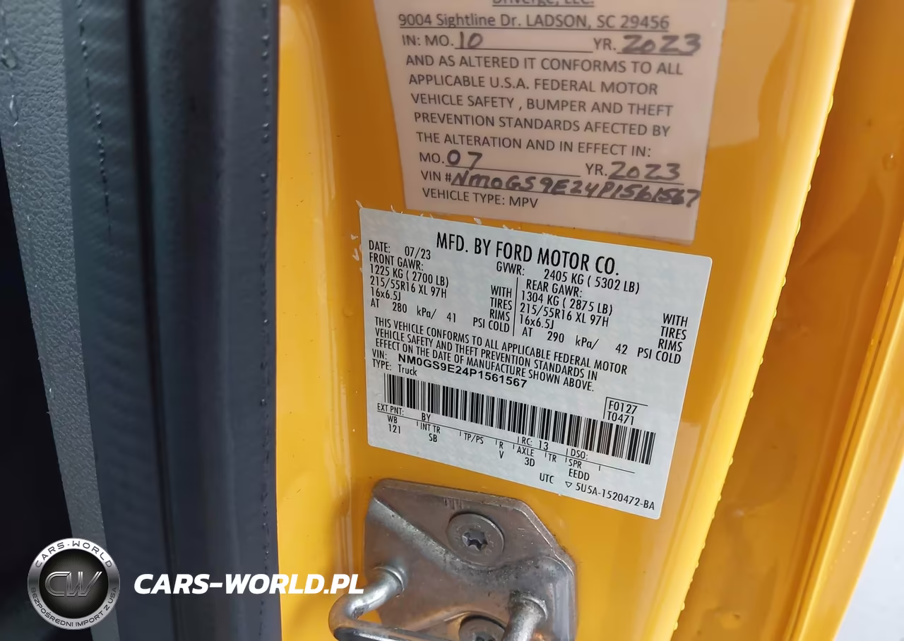 2023 Ford Transit Connect Xl Passenger VIN:NM0GS9E24P1561567 - 9