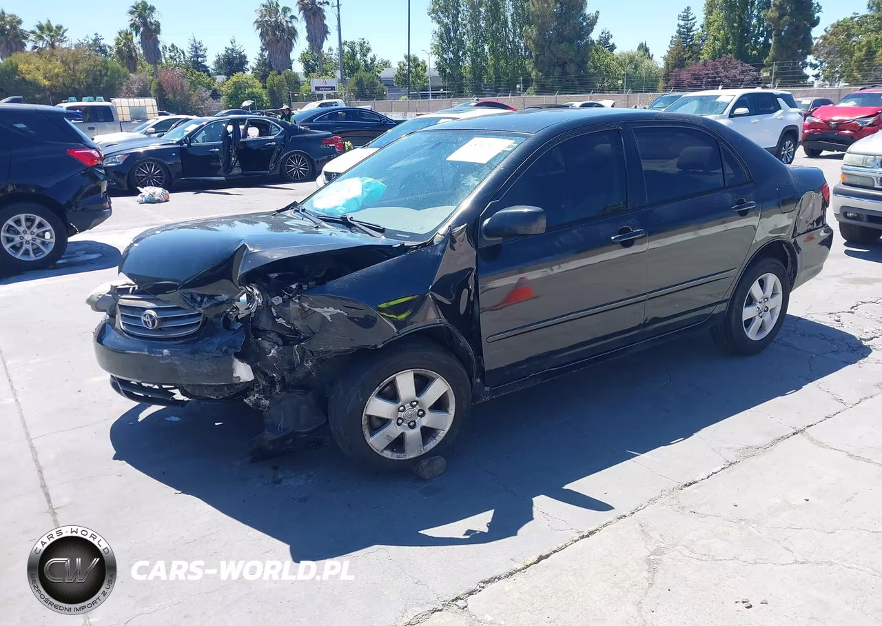 2003 Toyota Corolla Le VIN:1NXBR32E33Z156809 - 2