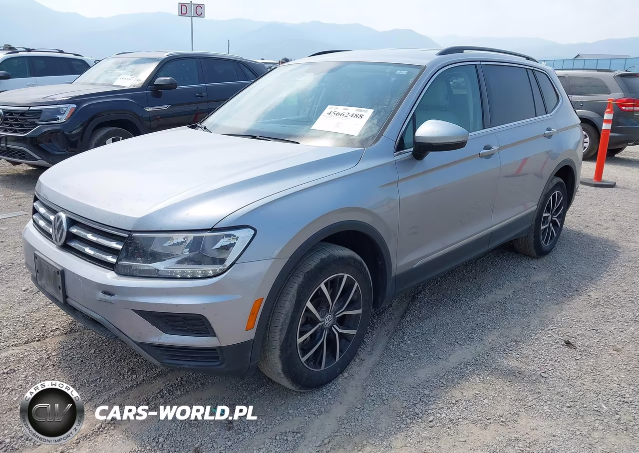 2021 Volkswagen Tiguan 2.0T Se-2.0T Se R-Line Black-2.0T Sel VIN:3VV2B7AX6MM074132 - 2
