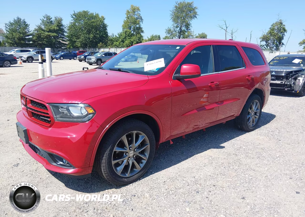 2016 Dodge Durango Sxt VIN:1C4RDJAG7GC308921 - 2