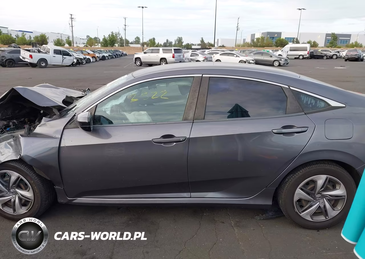 2019 Honda Civic Lx VIN:2HGFC2F60KH562733 - 14