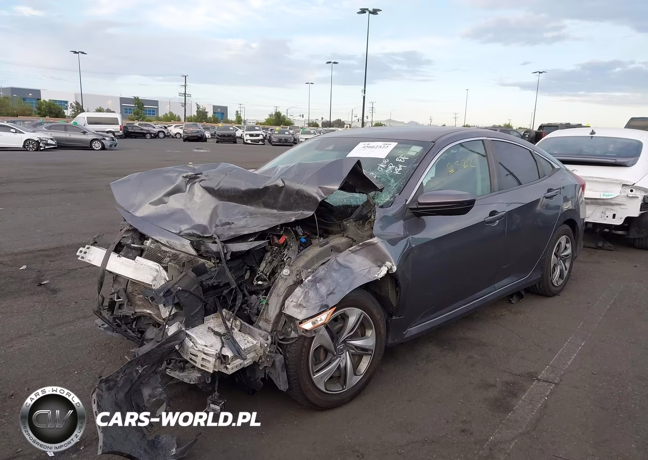 2019 Honda Civic Lx VIN:2HGFC2F60KH562733 - 2