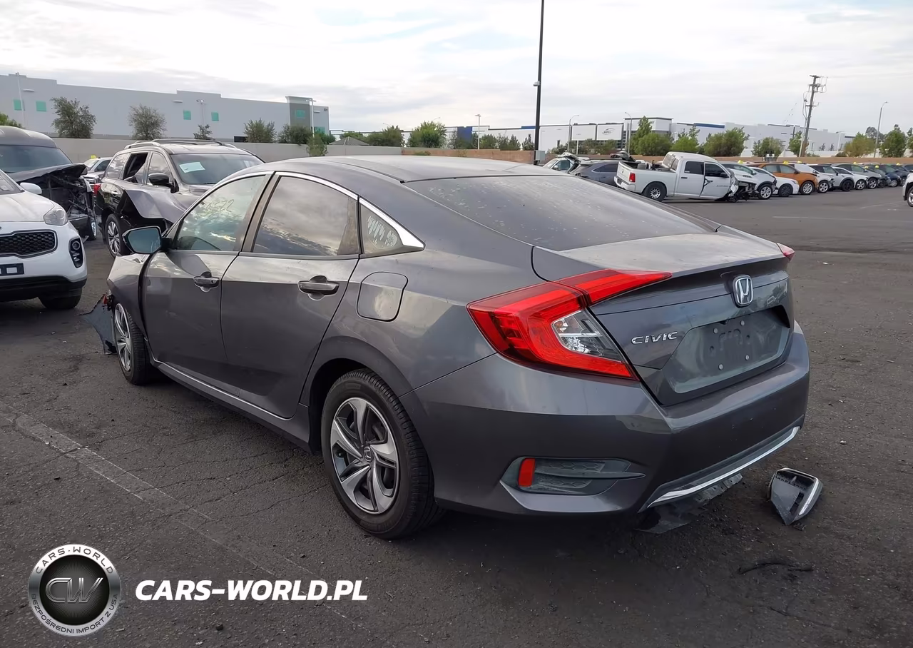 2019 Honda Civic Lx VIN:2HGFC2F60KH562733 - 3