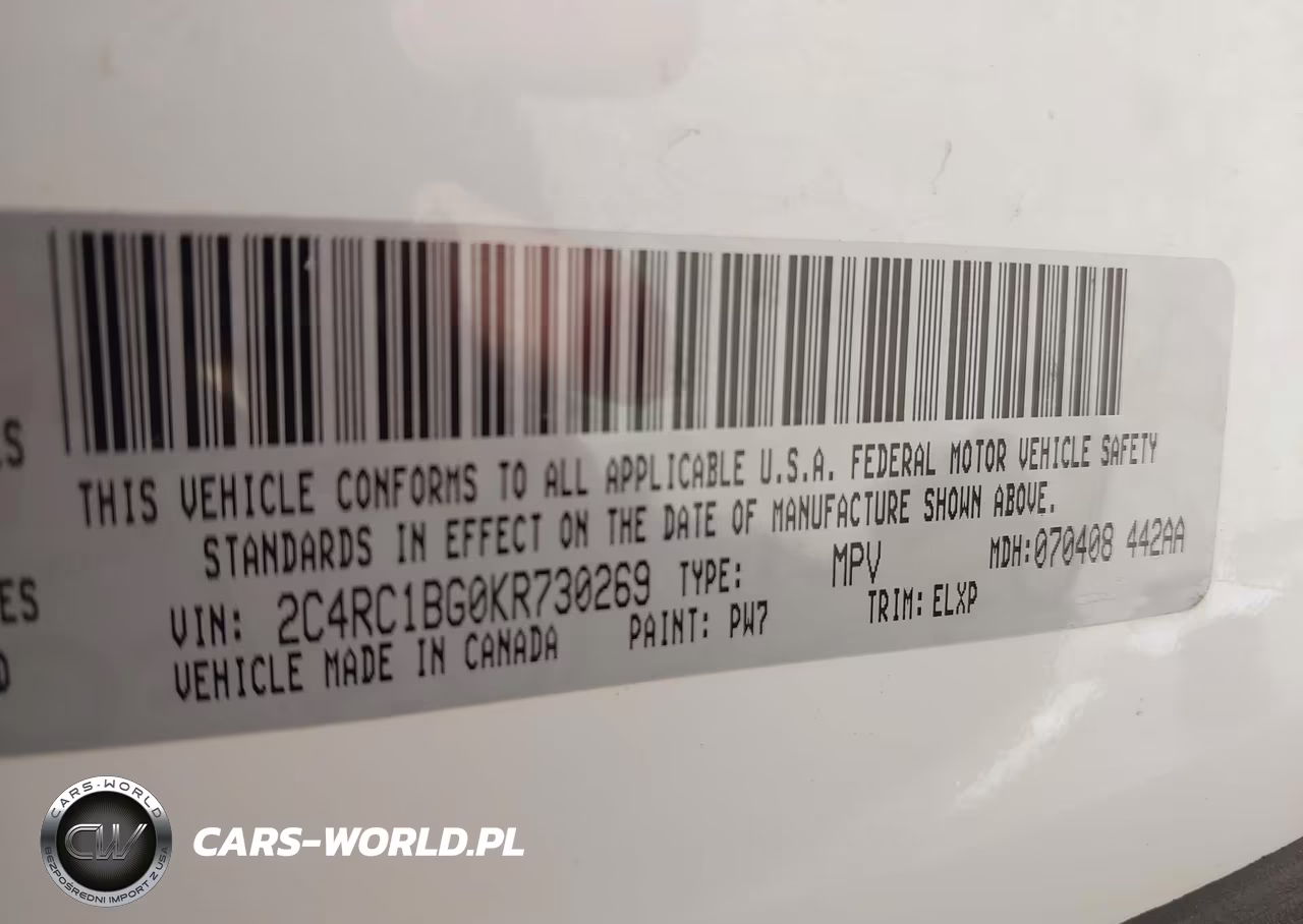 2019 Chrysler Pacifica Touring L VIN:2C4RC1BG0KR730269 - 9