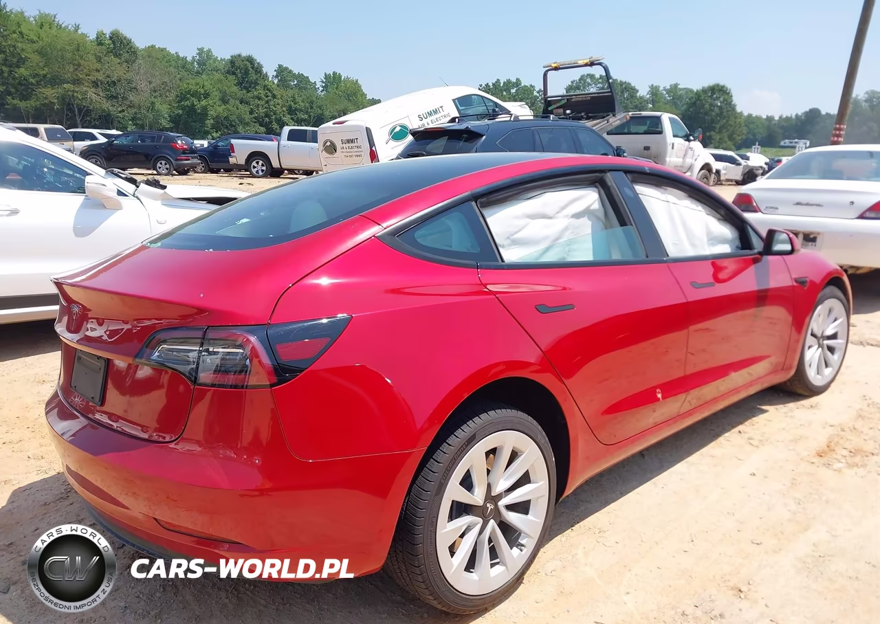 2023 Tesla Model 3 Rear-Wheel Drive VIN:5YJ3E1EAXPF486334 - 4