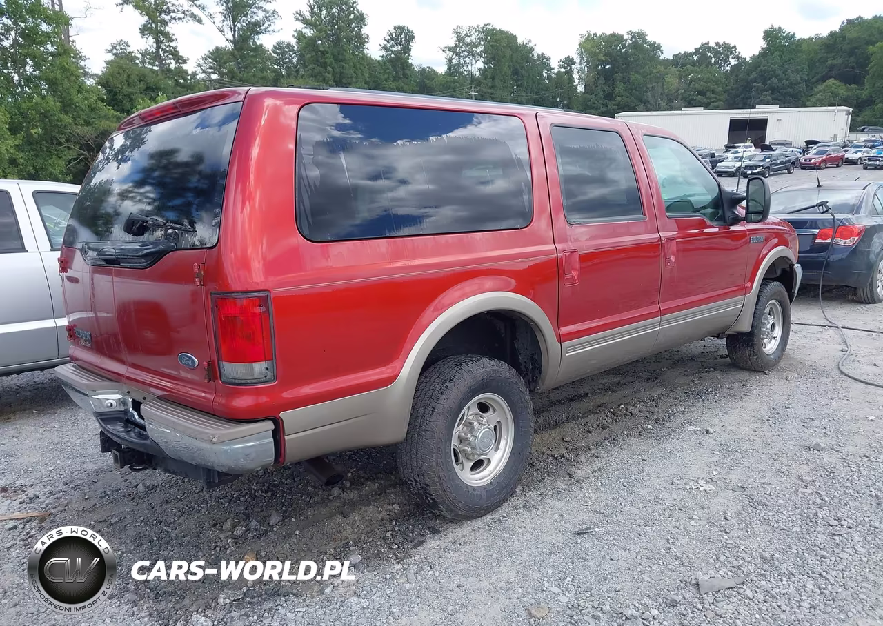 2000 Ford Excursion Limited VIN:1FMNU43S0YEA74009 - 4