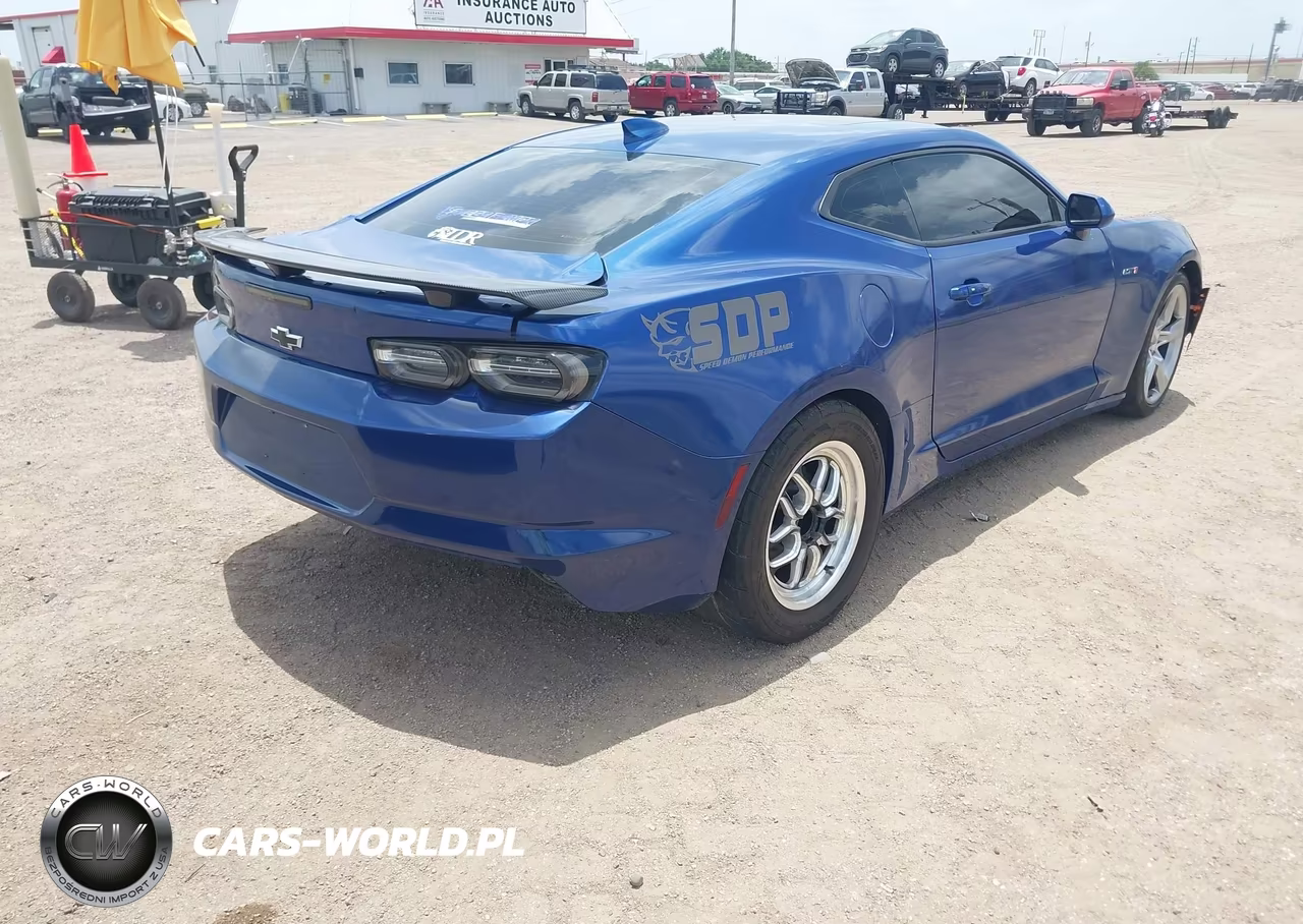 2021 Chevrolet Camaro Rwd Lt1 VIN:1G1FF1R72M0141875 - 4