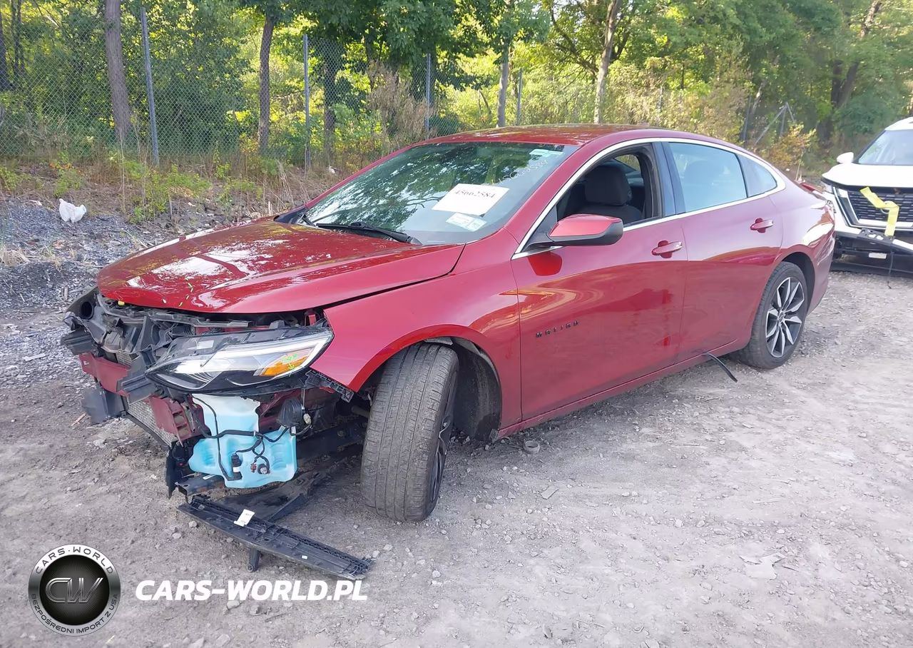 2020 Chevrolet Malibu Fwd Rs VIN:1G1ZG5ST3LF133823 - 2