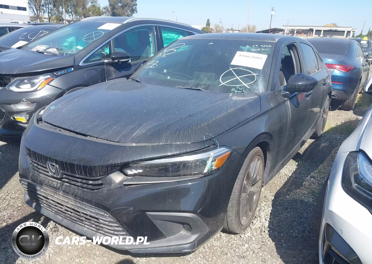 2022 Honda Civic Sport VIN:2HGFE2F52NH574954 - 2