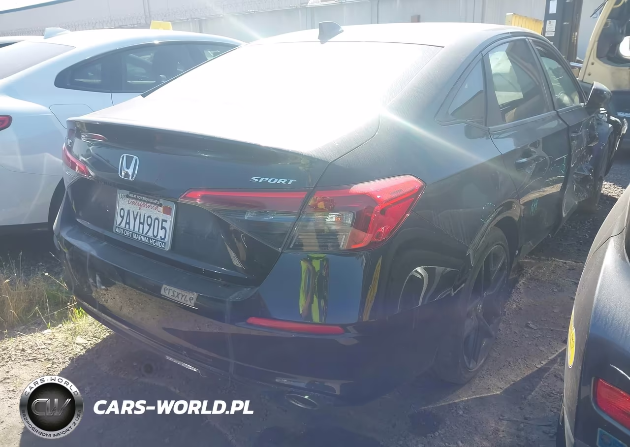 2022 Honda Civic Sport VIN:2HGFE2F52NH574954 - 4