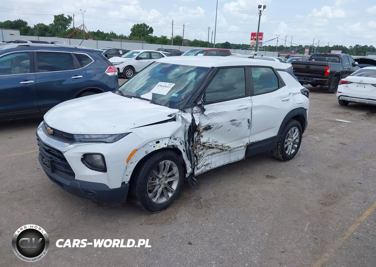 2021 Chevrolet Trailblazer Fwd Ls VIN:KL79MMS28MB047074 - 2
