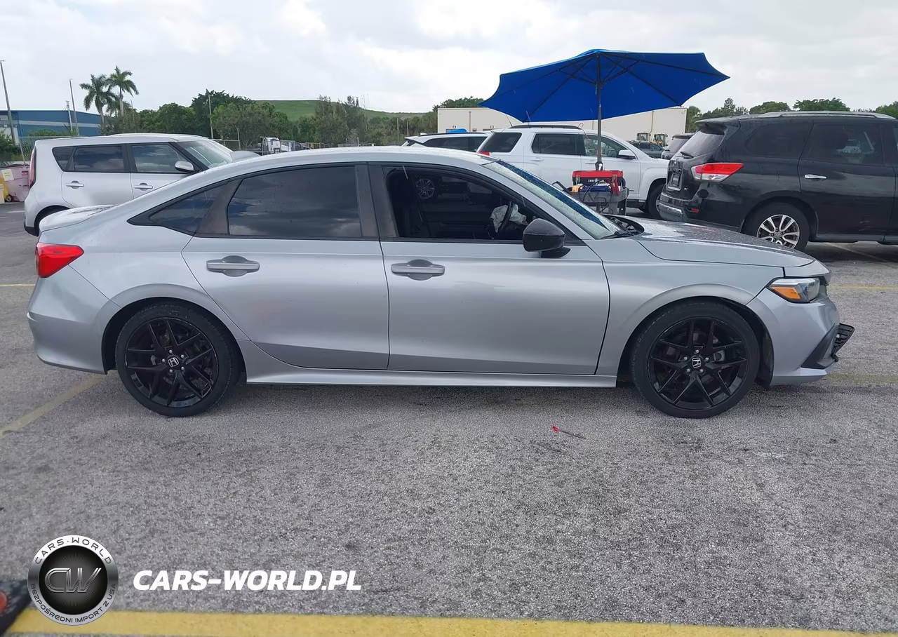 2022 Honda Civic Sport VIN:2HGFE2F50NH566139 - 14