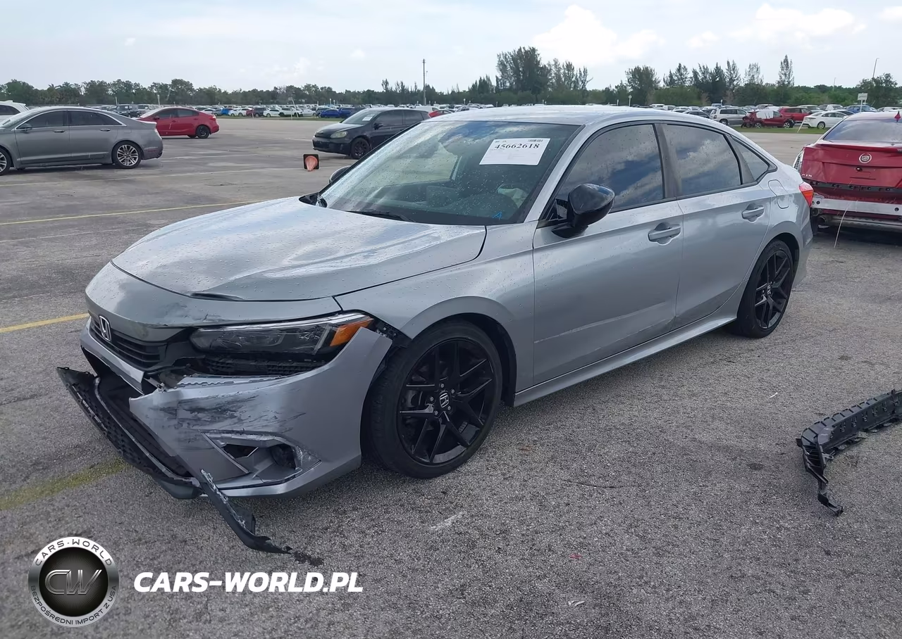 2022 Honda Civic Sport VIN:2HGFE2F50NH566139 - 2