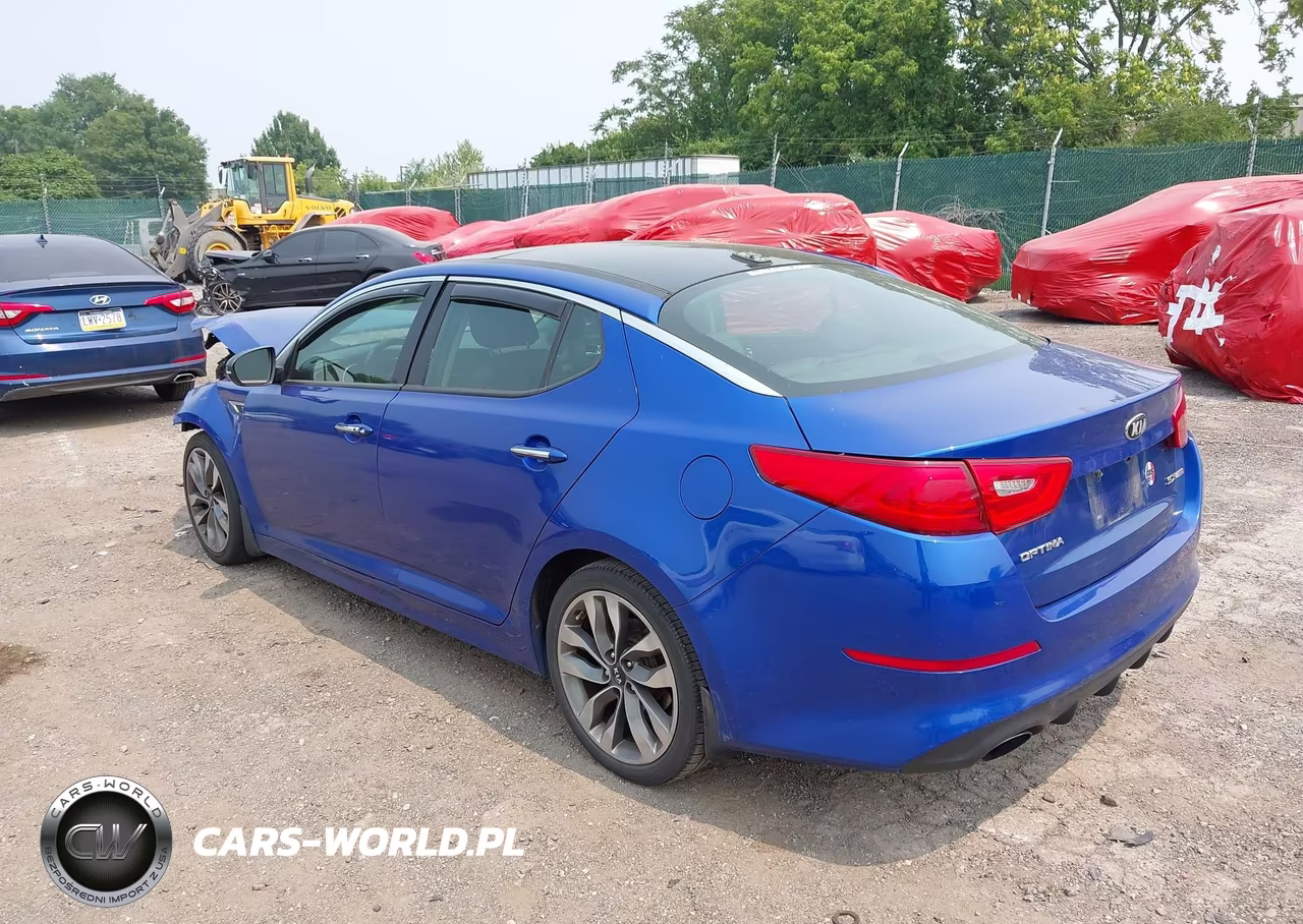 2014 Kia Optima Sx Turbo VIN:5XXGR4A65EG292734 - 3