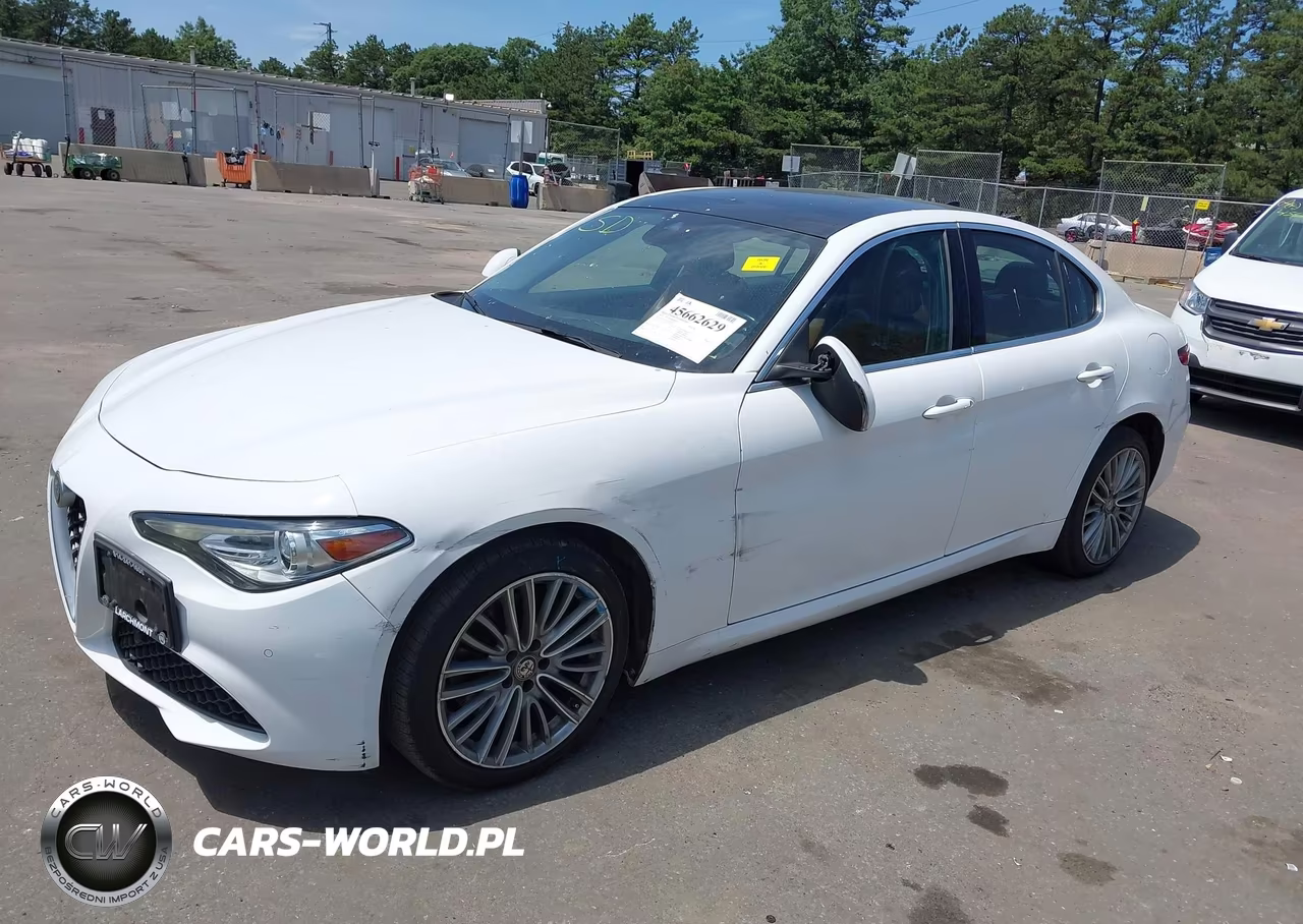 2018 Alfa Romeo Giulia Ti Lusso Awd VIN:ZARFAEEN5J7569949 - 2