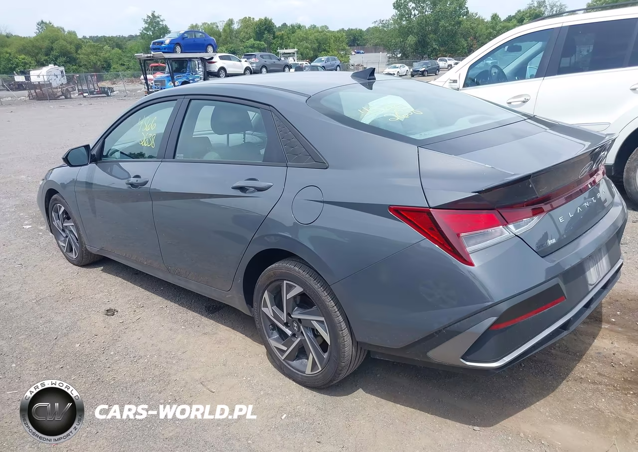 2025 Hyundai Elantra Sel Sport VIN:KMHLM4DG5SU962611 - 3