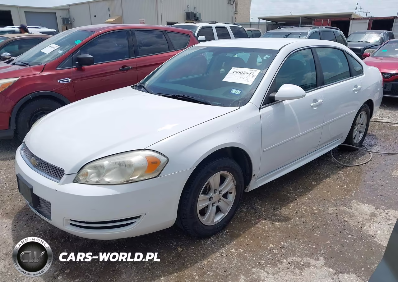 2012 Chevrolet Impala Ls VIN:2G1WF5E38C1148956 - 2
