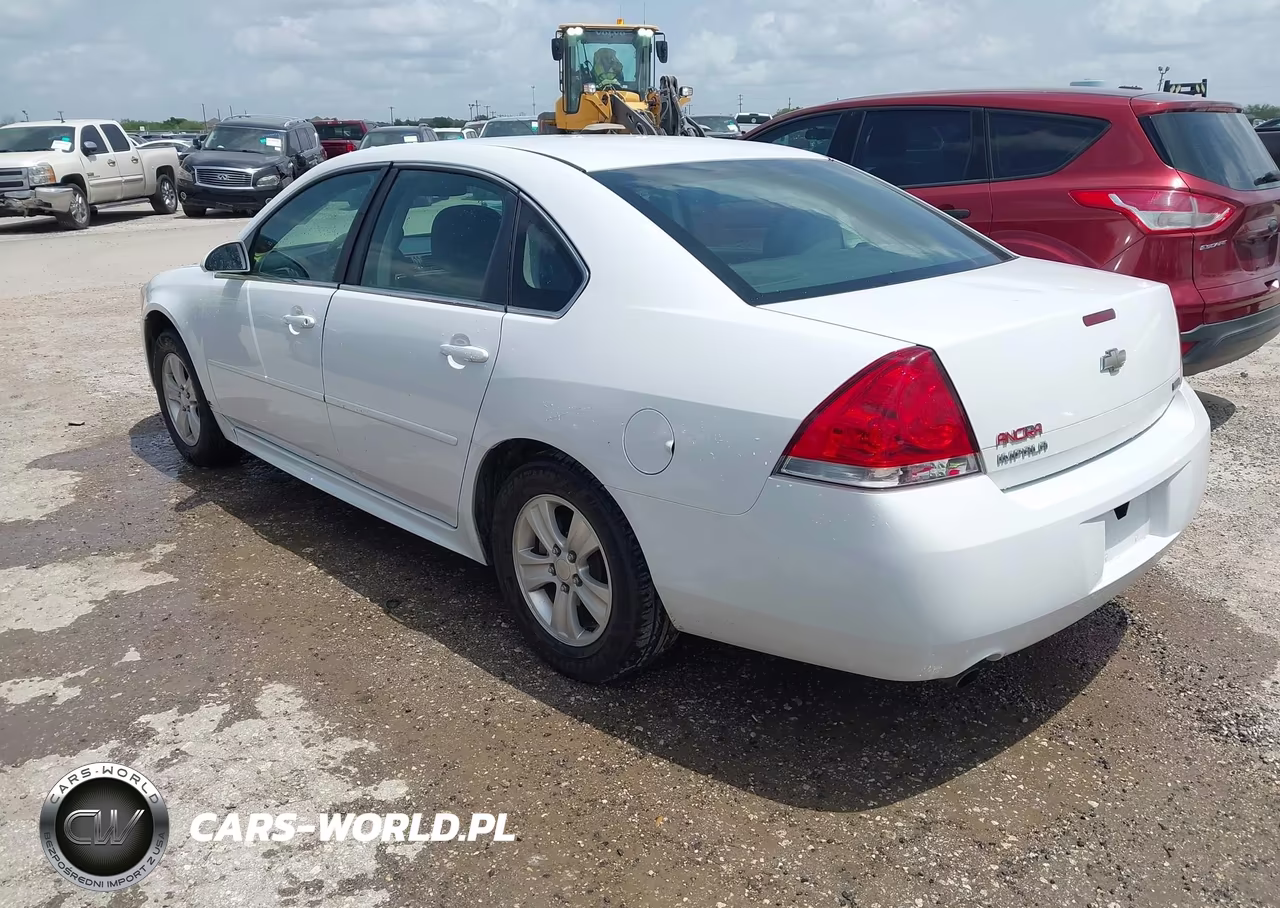 2012 Chevrolet Impala Ls VIN:2G1WF5E38C1148956 - 3