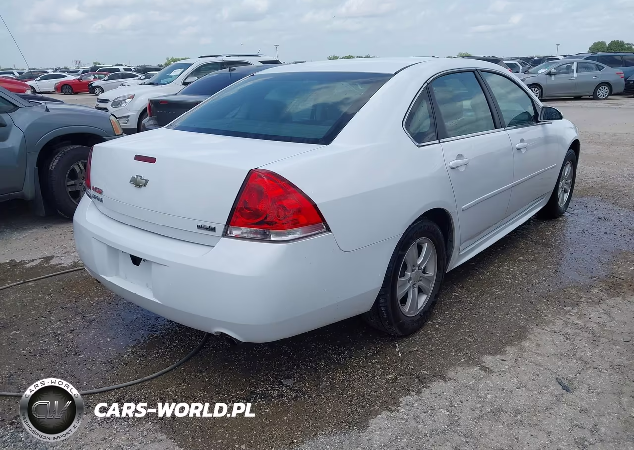 2012 Chevrolet Impala Ls VIN:2G1WF5E38C1148956 - 4