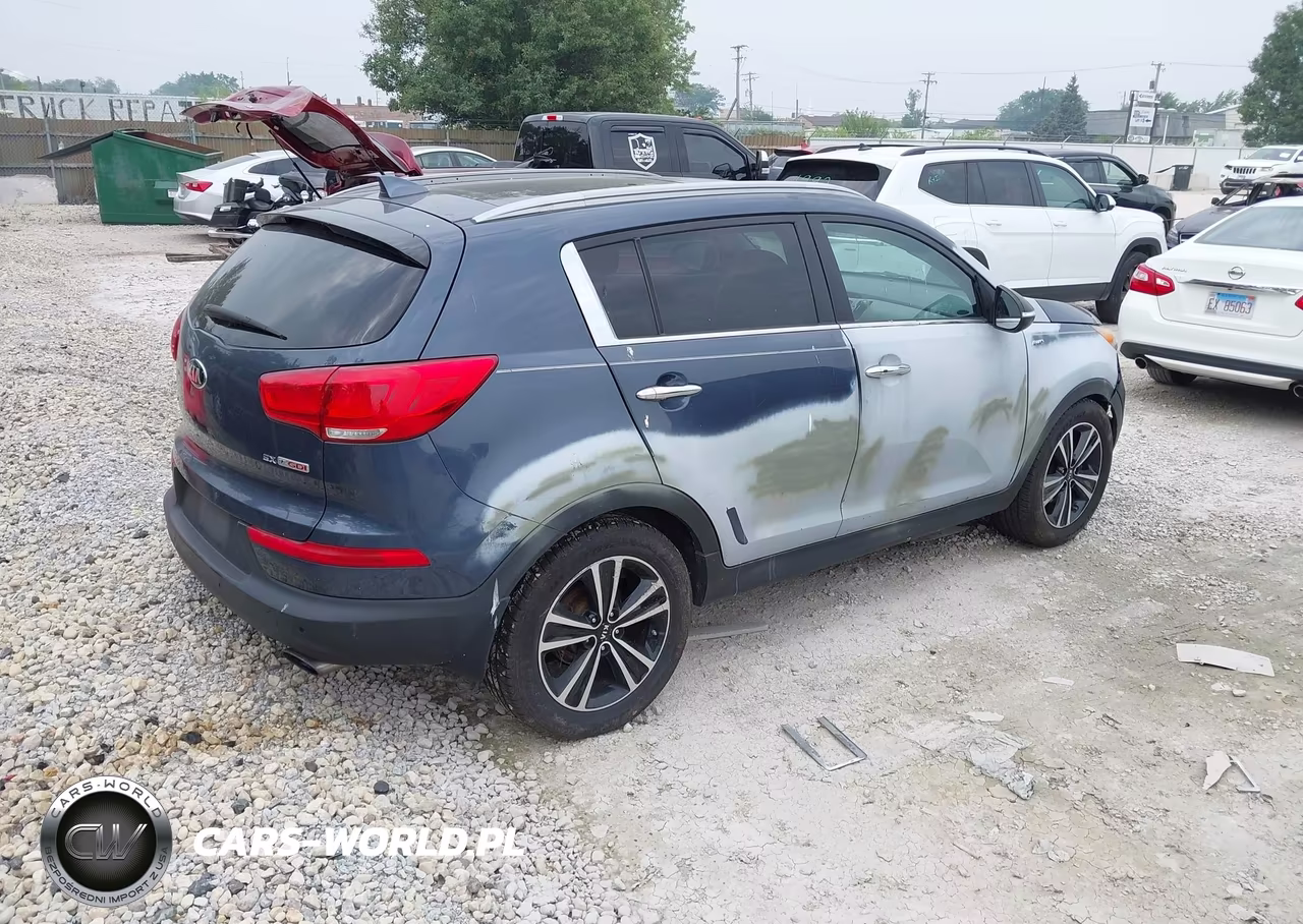 2016 Kia Sportage Sx VIN:KNDPCCA63G7806104 - 4
