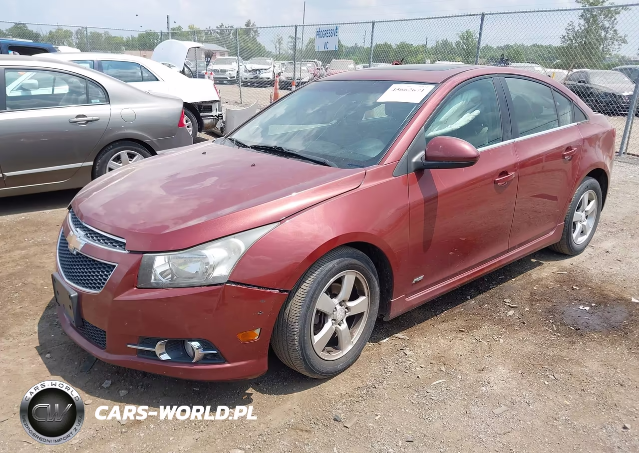 2012 Chevrolet Cruze 1Lt VIN:1G1PF5SC2C7218642 - 2