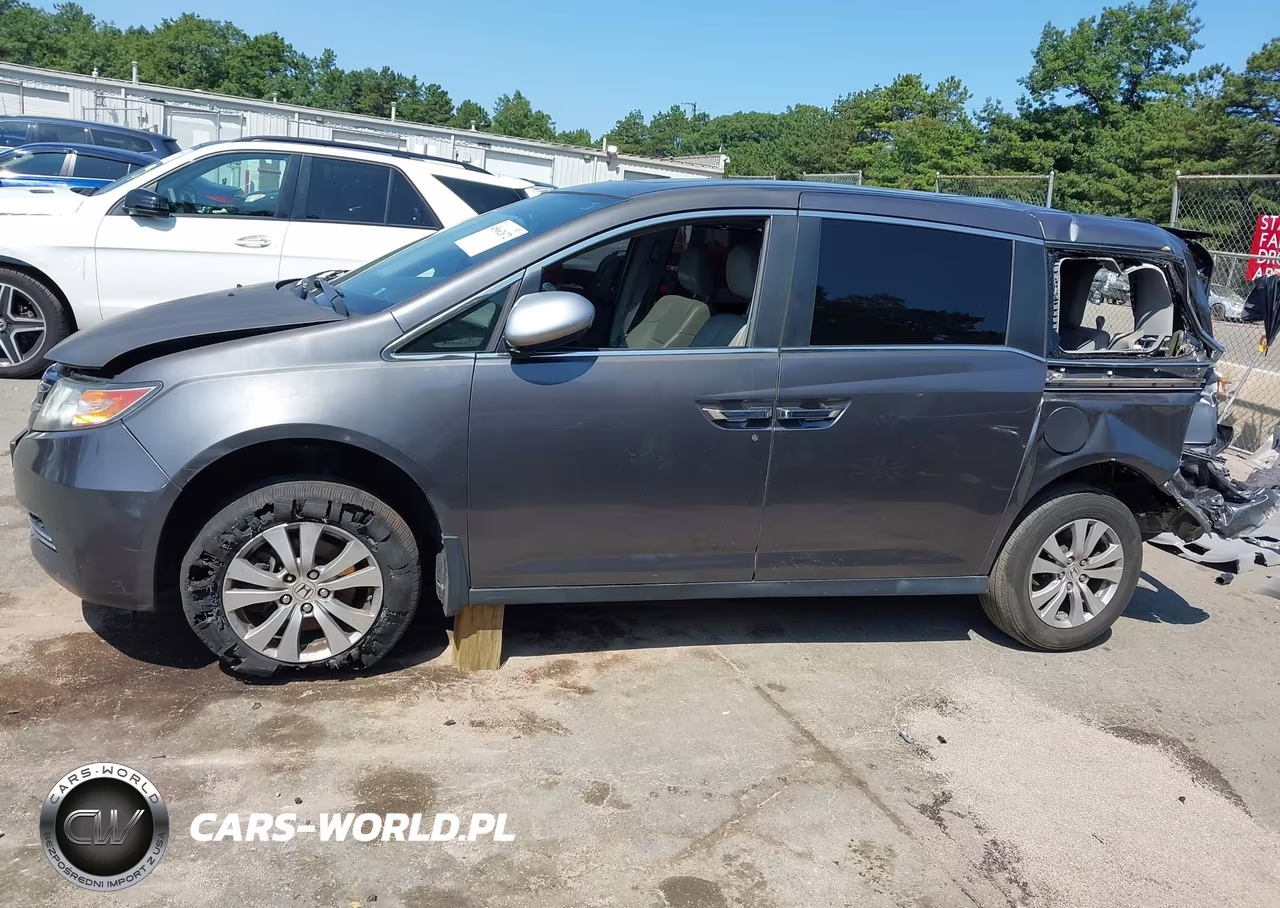 2017 Honda Odyssey Ex-L VIN:5FNRL5H63HB000091 - 15