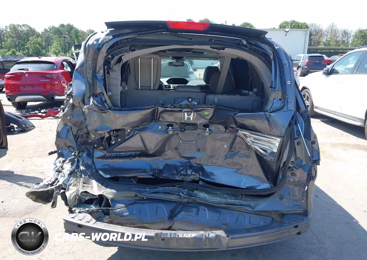 2017 Honda Odyssey Ex-L VIN:5FNRL5H63HB000091 - 17
