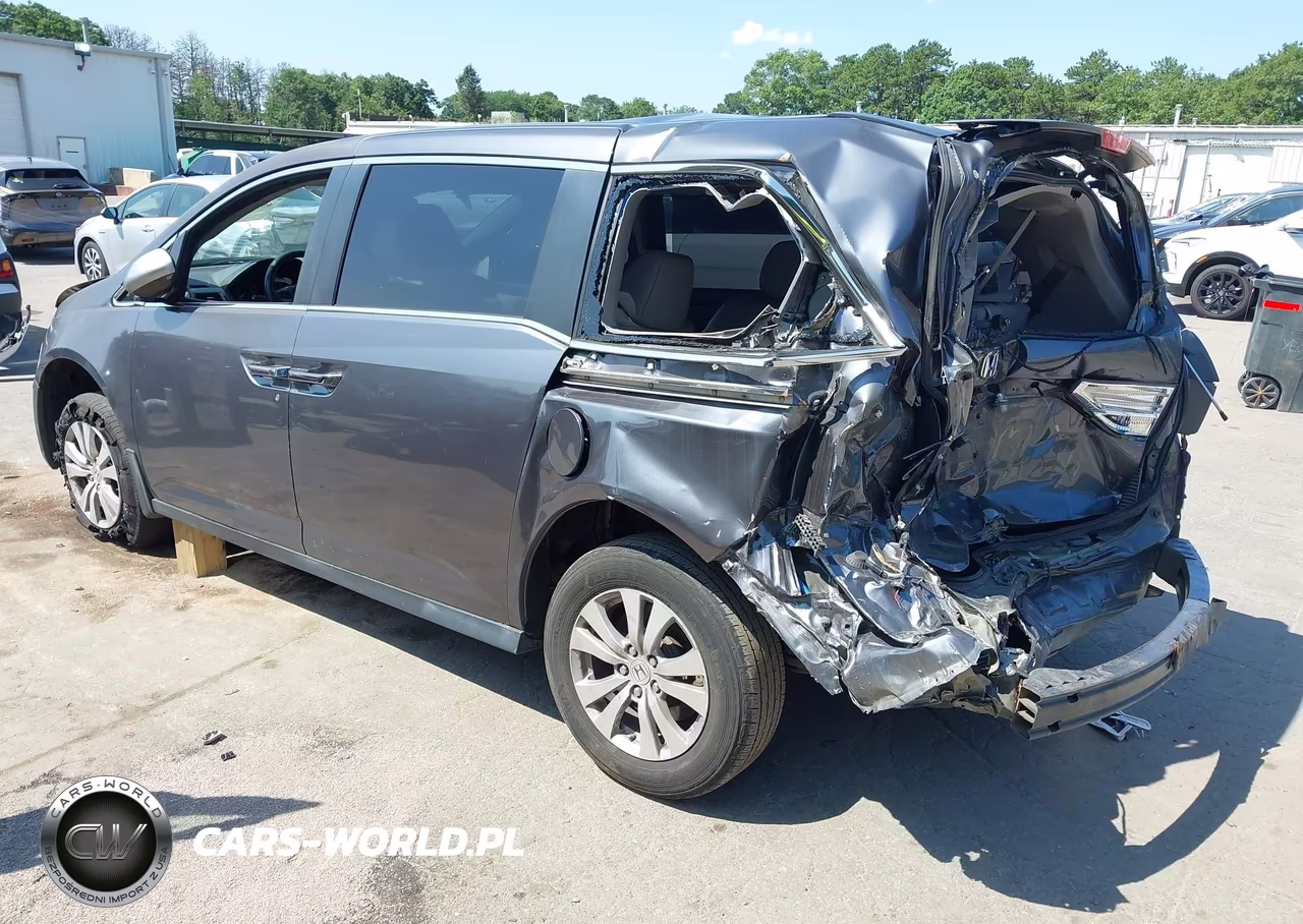 2017 Honda Odyssey Ex-L VIN:5FNRL5H63HB000091 - 3