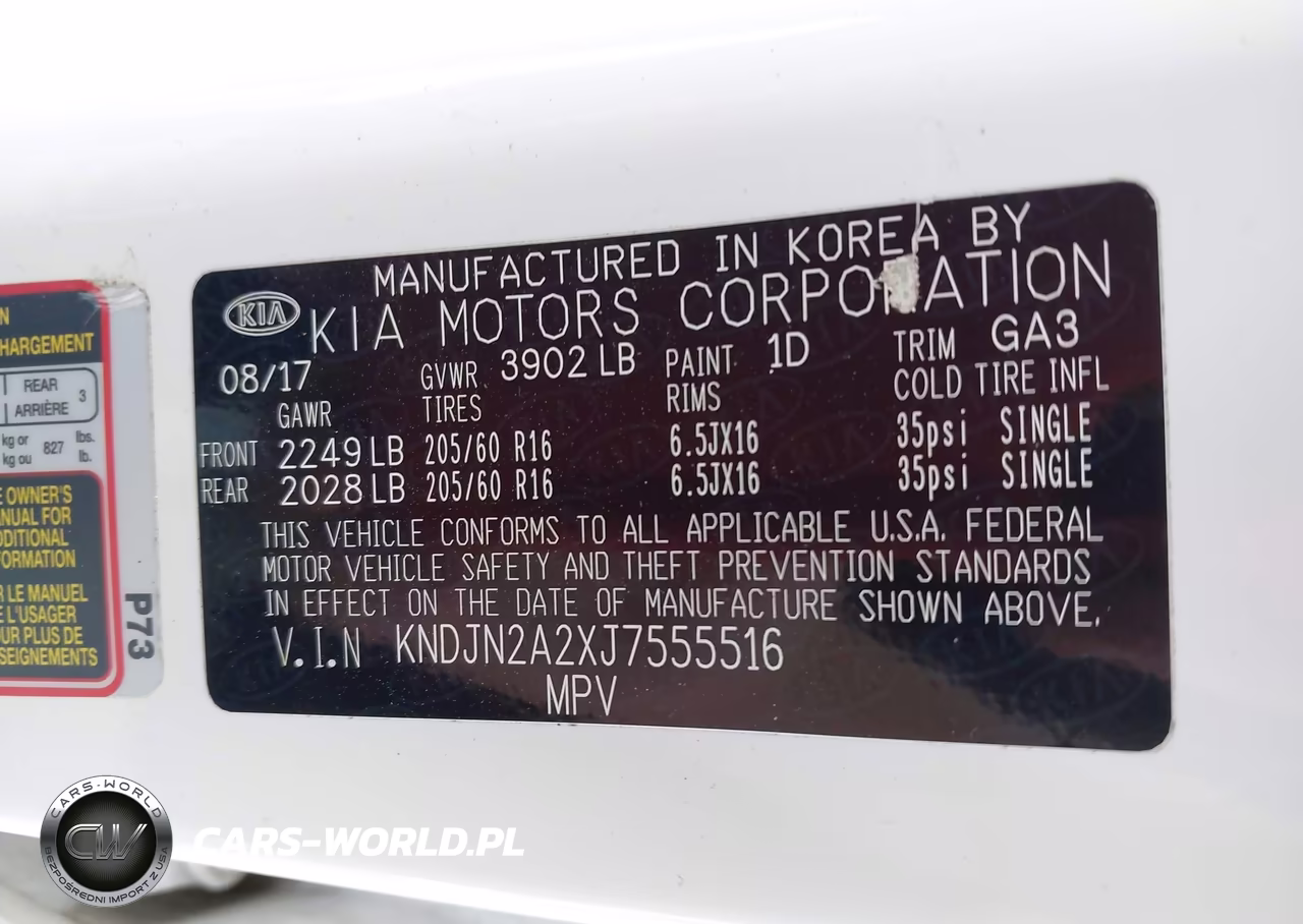 2018 Kia Soul VIN:KNDJN2A2XJ7555516 - 9