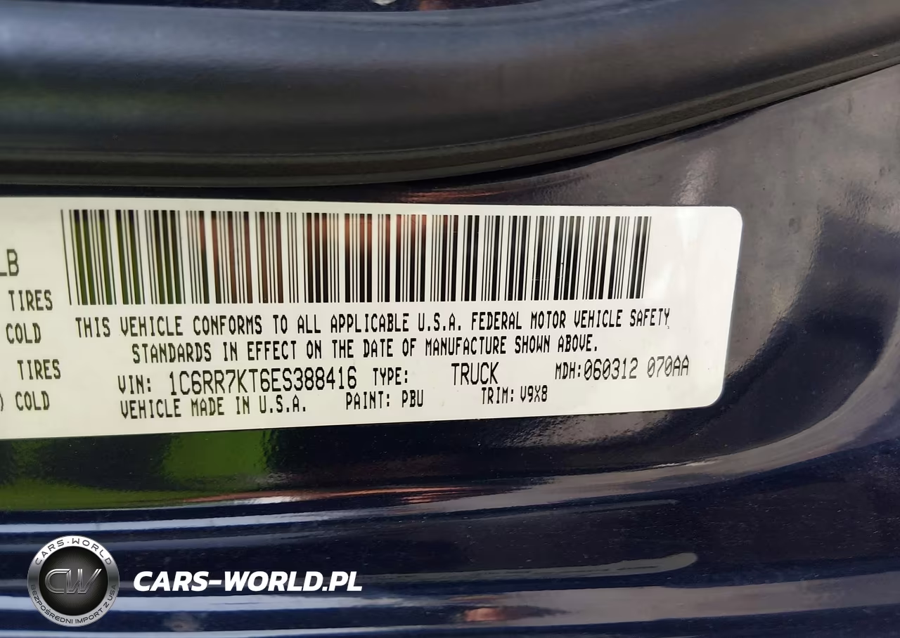 2014 Ram 1500 Express VIN:1C6RR7KT6ES388416 - 9