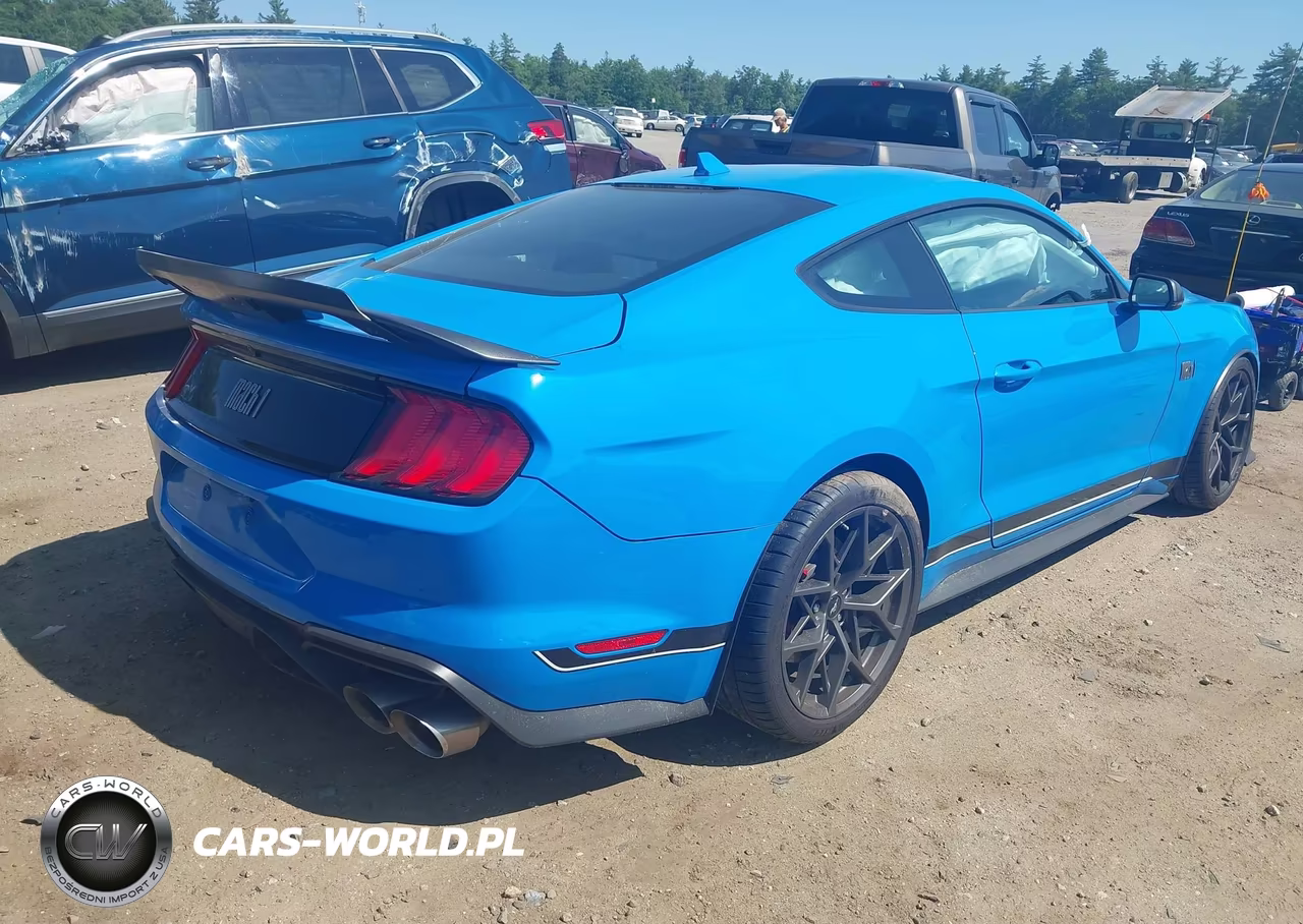 2022 Ford Mustang Mach 1 Fastback VIN:1FA6P8R0XN5554623 - 4