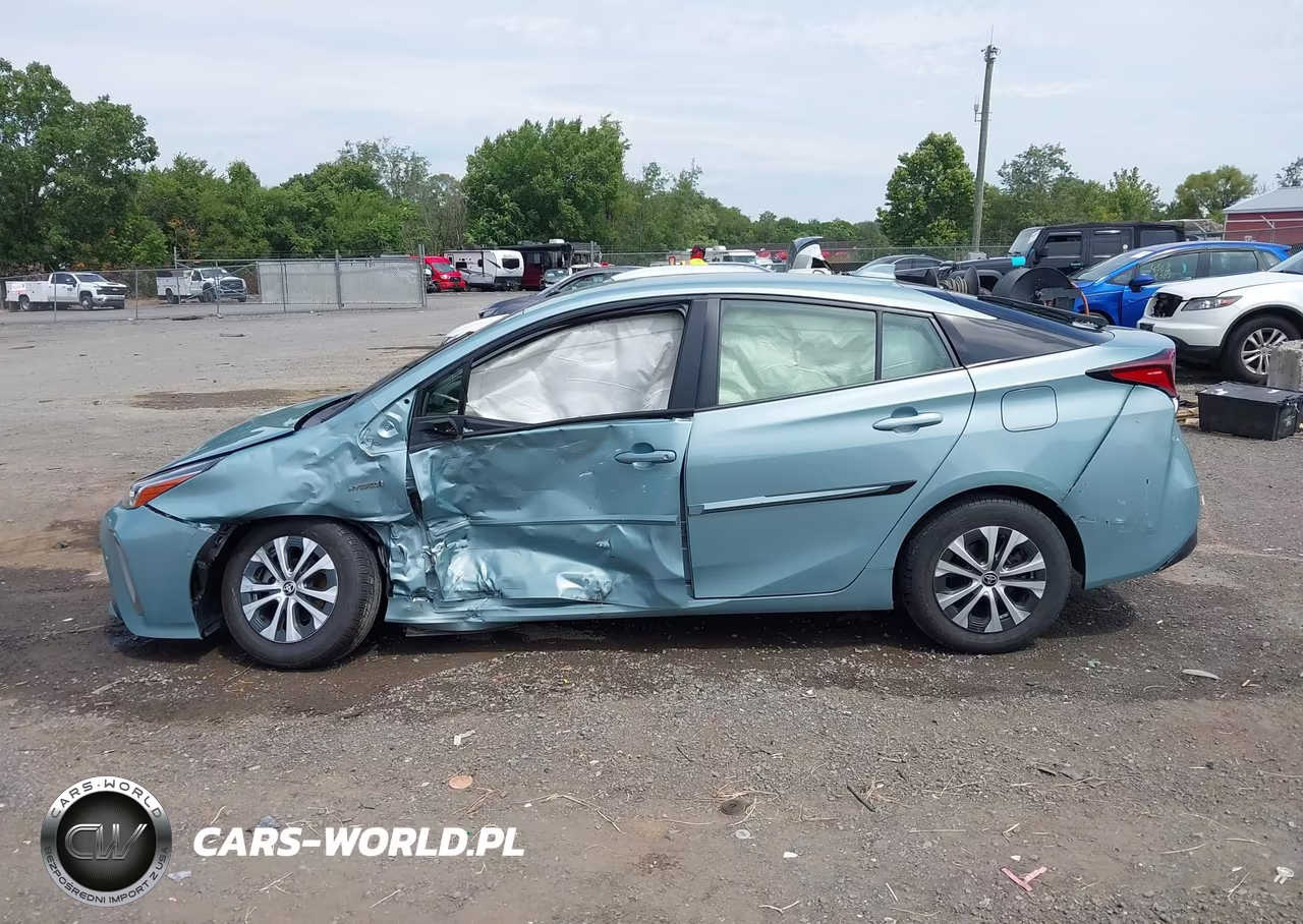 2021 Toyota Prius Xle Awd-E VIN:JTDL9MFUXM3024511 - 14