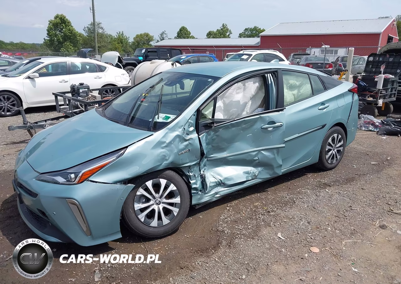 2021 Toyota Prius Xle Awd-E VIN:JTDL9MFUXM3024511 - 2