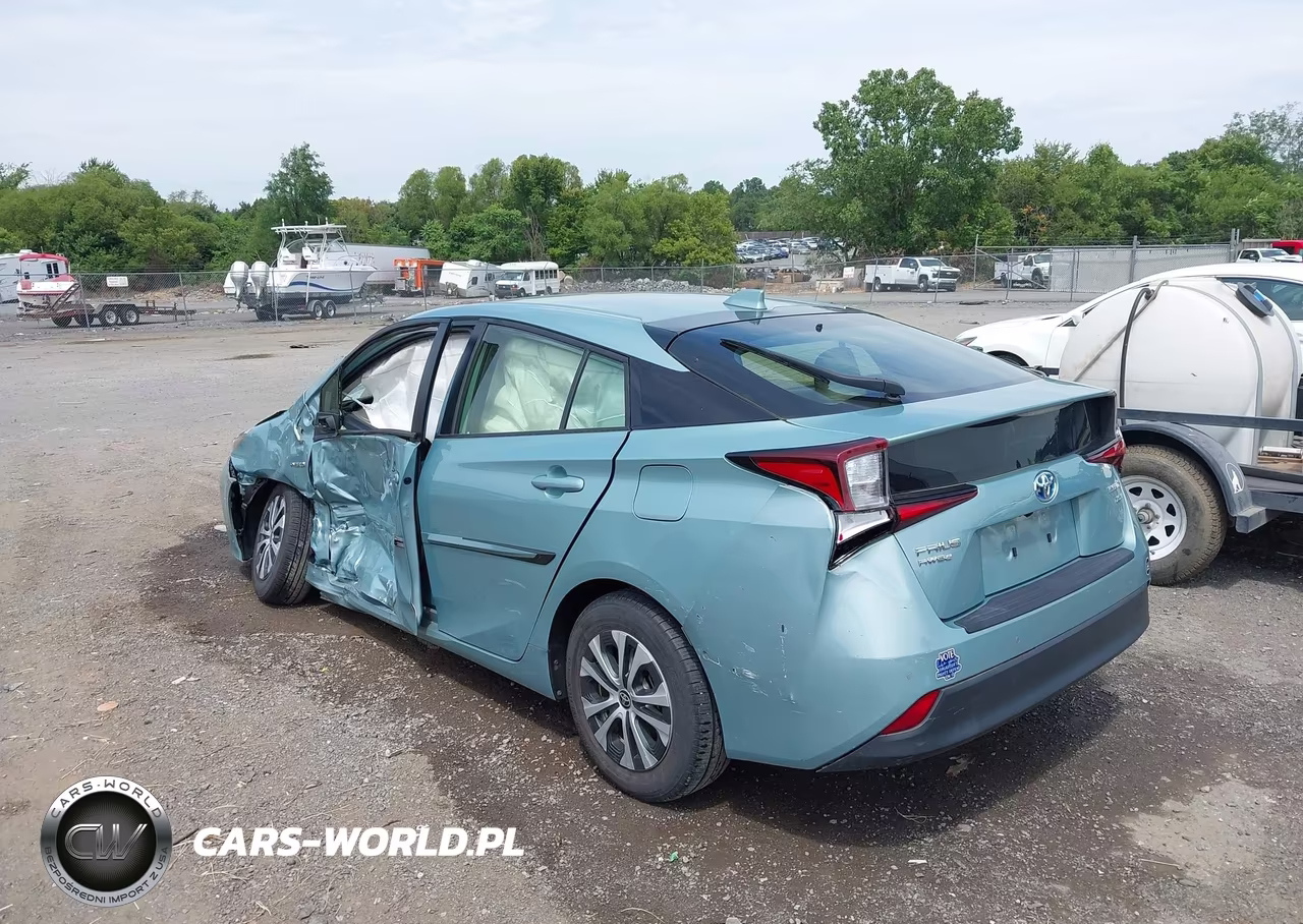 2021 Toyota Prius Xle Awd-E VIN:JTDL9MFUXM3024511 - 3