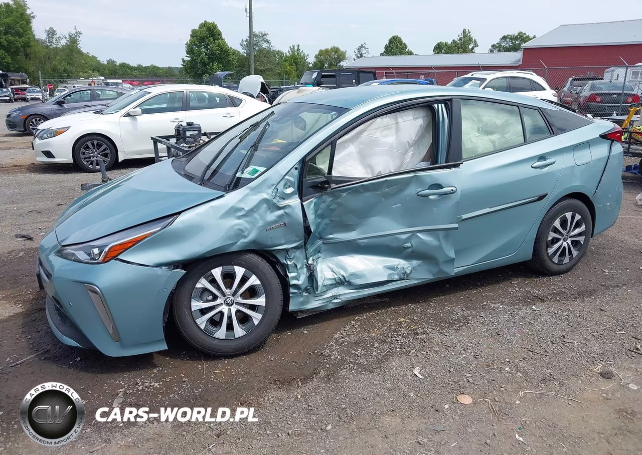 2021 Toyota Prius Xle Awd-E VIN:JTDL9MFUXM3024511 - 6