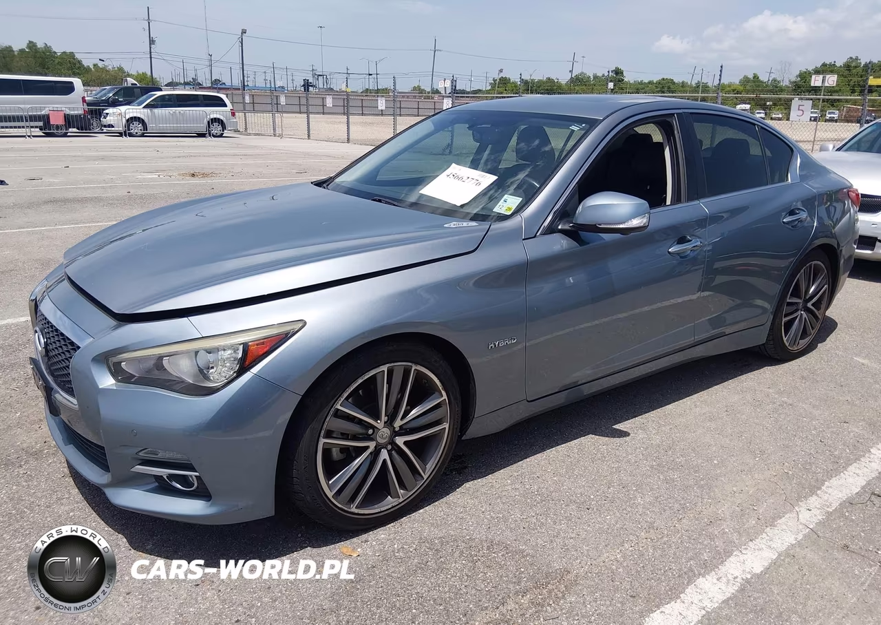 2017 Infiniti Q50 Hybrid VIN:JN1AV7AP1HM890042 - 2