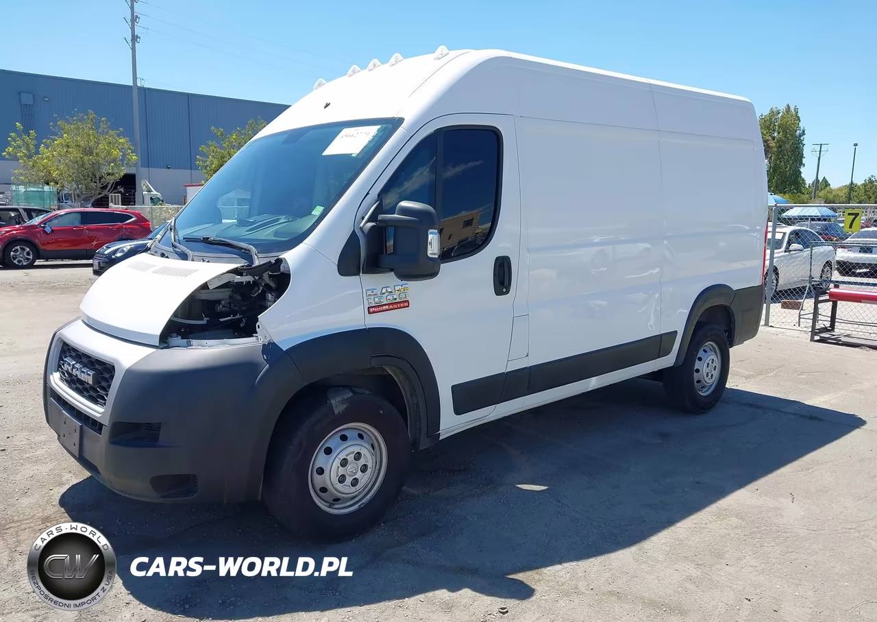 2020 Ram Promaster 1500 High Roof 136 Wb VIN:3C6TRVBG1LE102436 - 2
