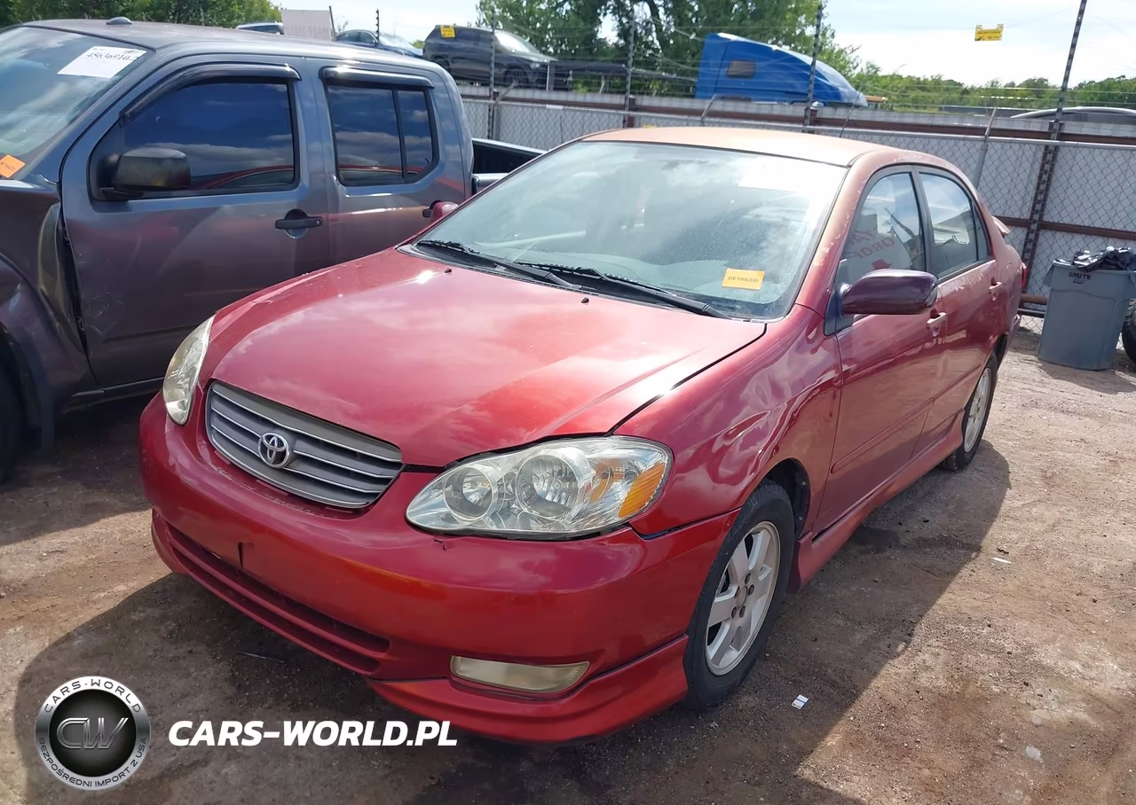 2003 Toyota Corolla S VIN:1NXBR32E23Z135417 - 2